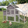Chicken Coop with Run Large Nesting Box R52512