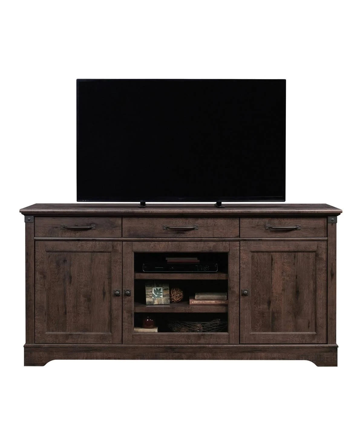Coffee Oak Credenza C88303