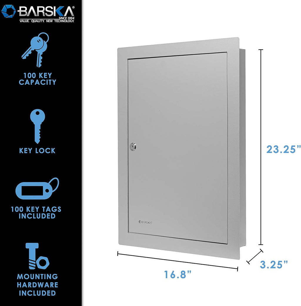 Gray Adjustable Key Cabinet Lock Box H261400