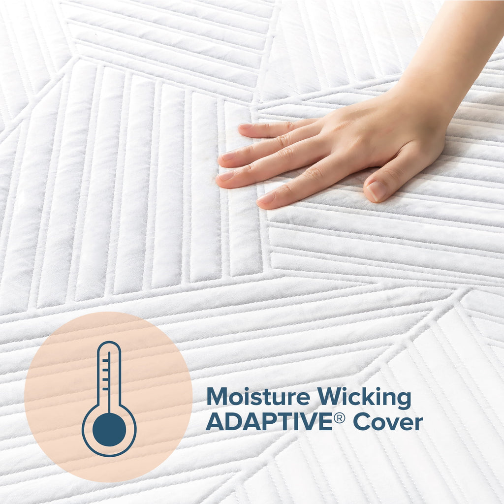 12" Copper Memory Foam Hybrid Mattress, Queen Y685175