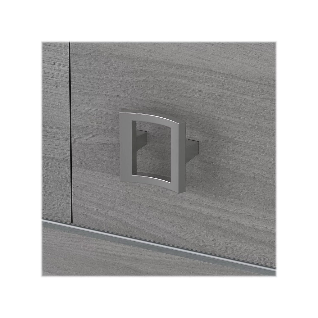 L Shaped Desk with Hutch S78252