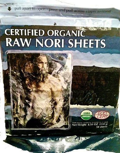 Organic Nori Sheets 200 qty O304