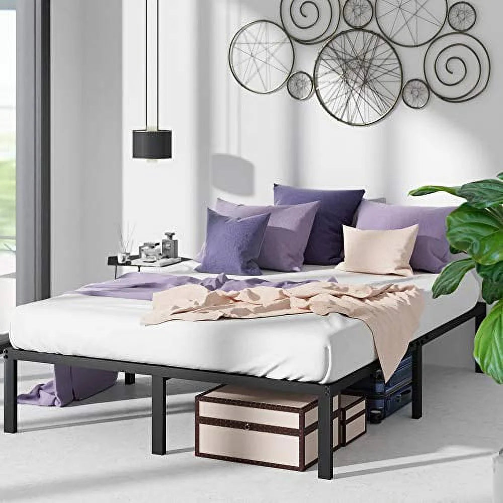 14 Inch Metal Platform Bed Frame Y799