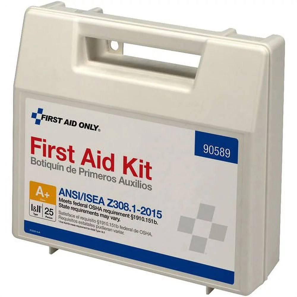 25-Person Bulk Plastic First Aid Kit Q587622