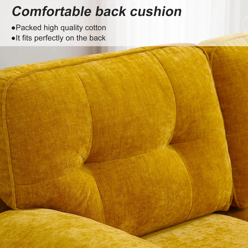 3-Piece Modular Sectional L-Shaped Sofa W84247