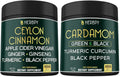 Ceylon Cinnamon and Cardamom Capsules 200 Count U338