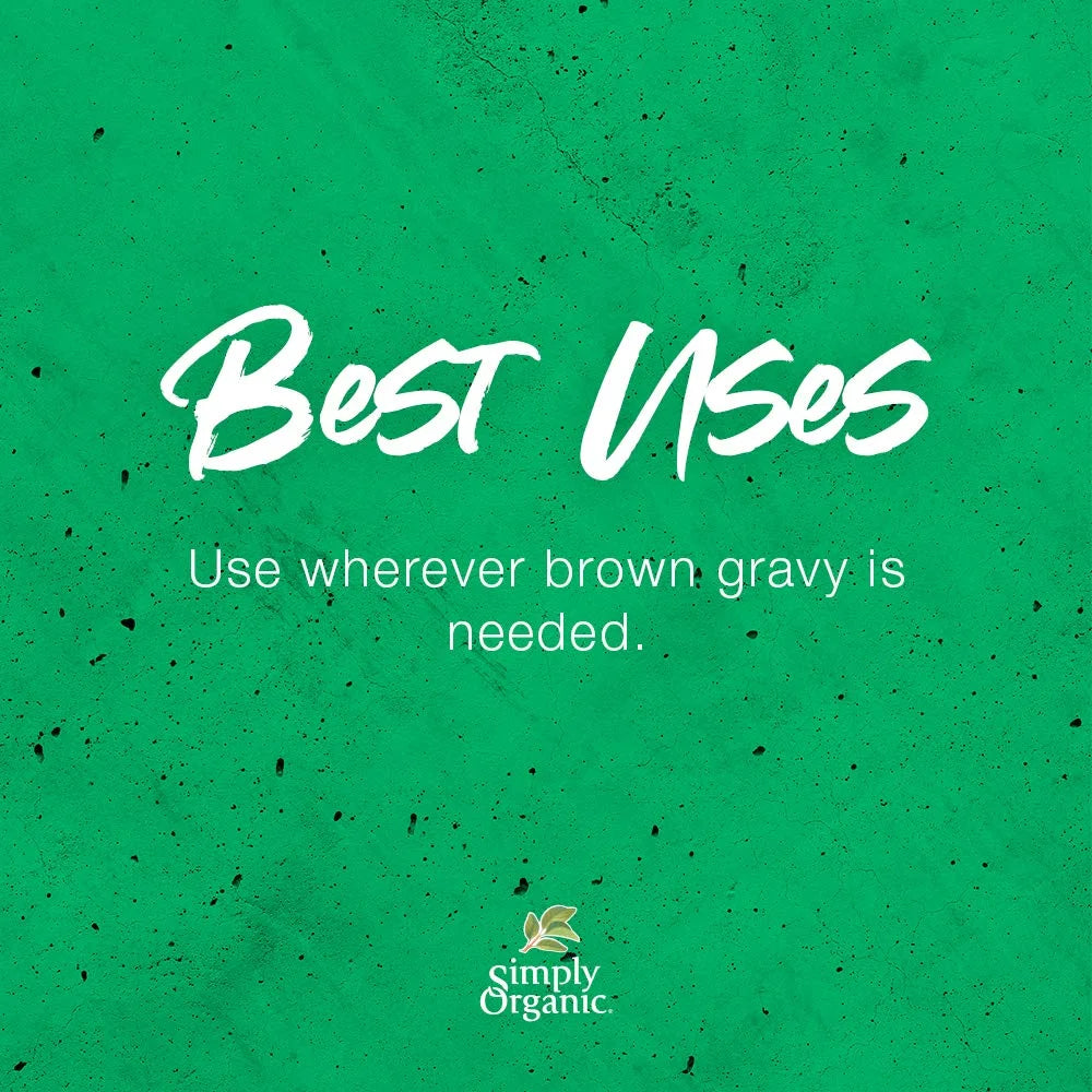 Organic Vegetarian Brown Gravy Mix 1 oz Pack of 12 V993113