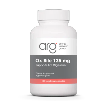 Ox Bile 125 mg 180 vcaps K486