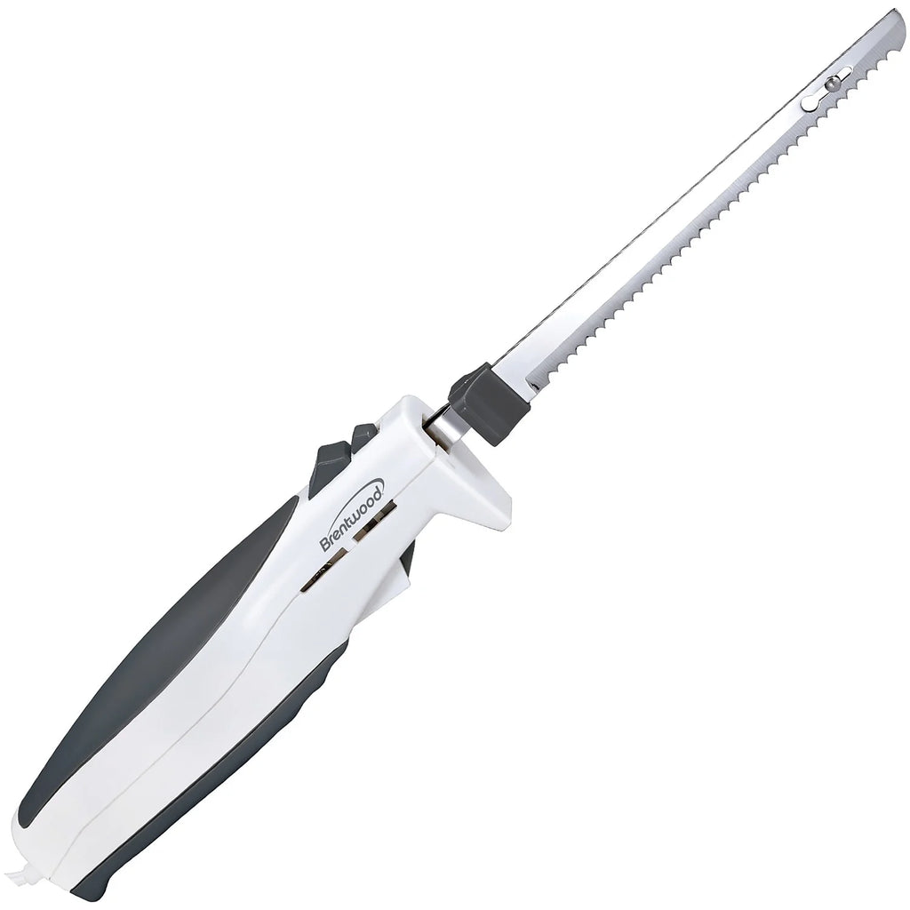White Electric Carving Knife D9997