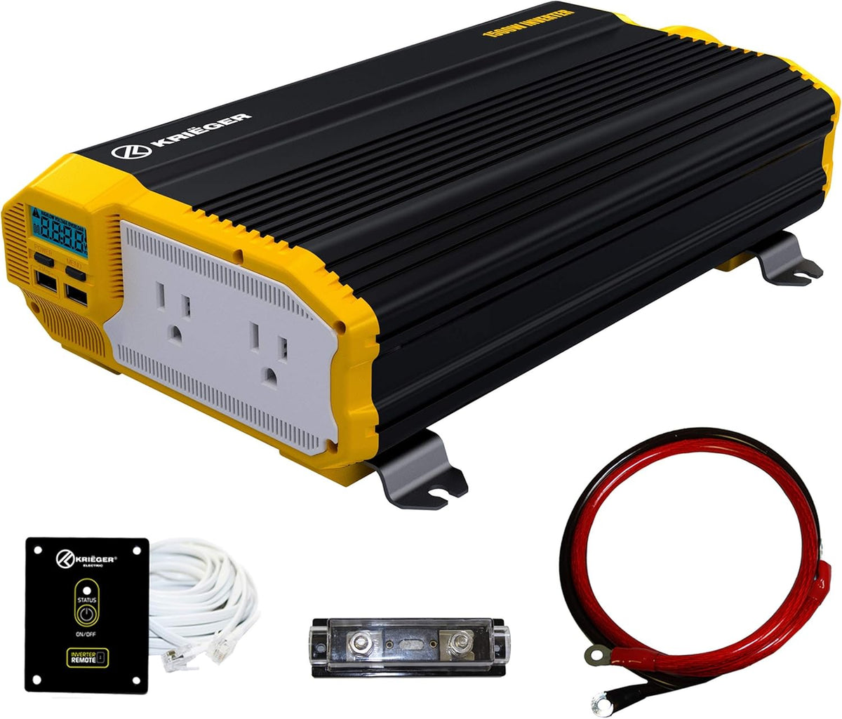 2000 Watts 12V to 110V Modified Sine Wave Power Inverter Z254