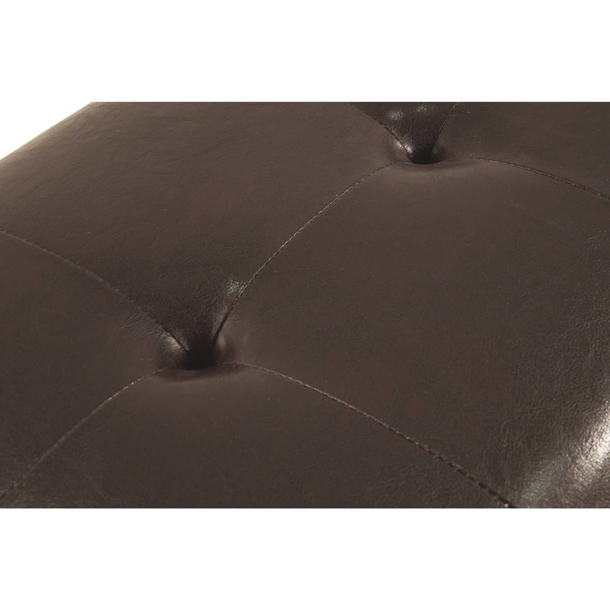 Medium Brown Upholstered Dining Bench N884