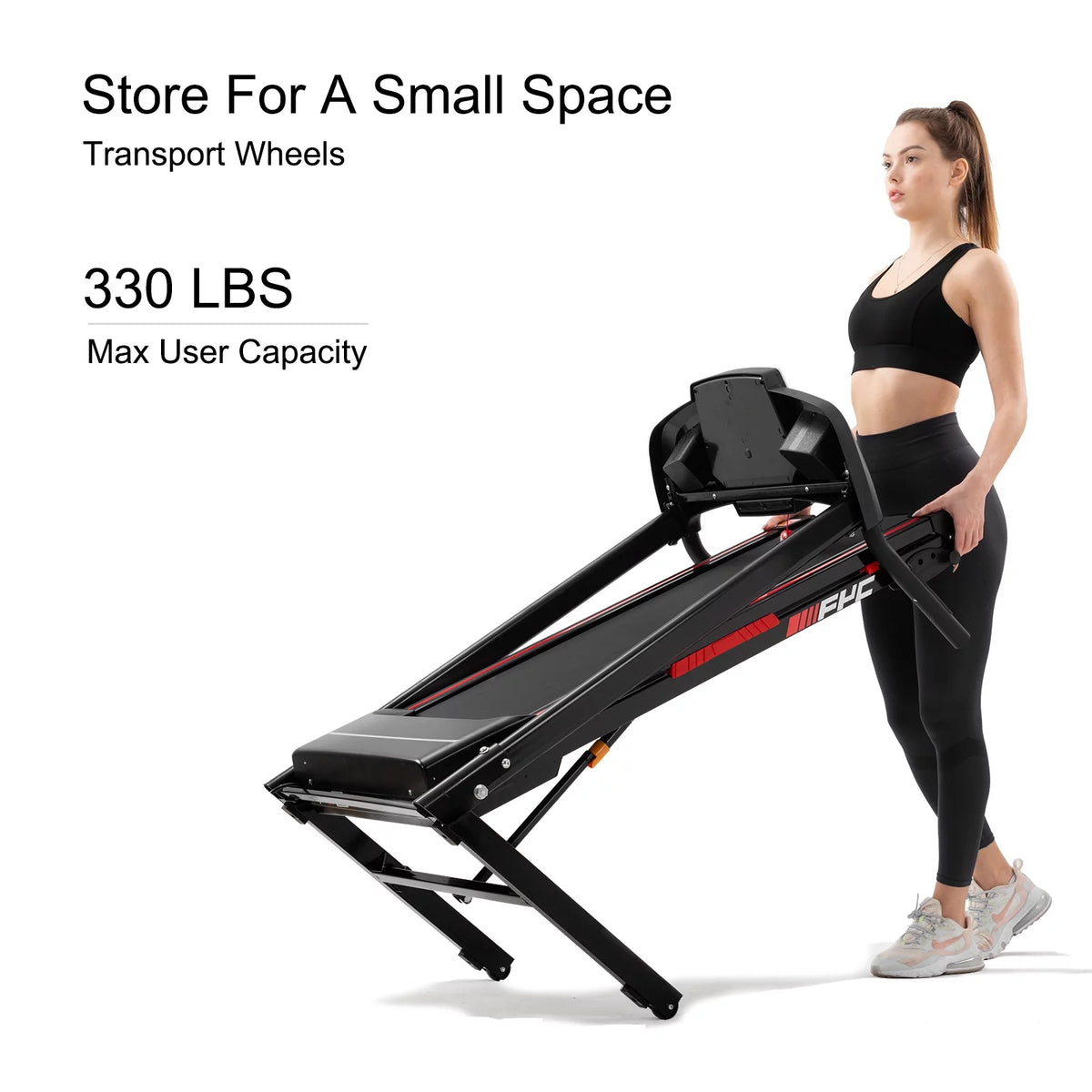 Folding Electric Treadmill with Incline A431
