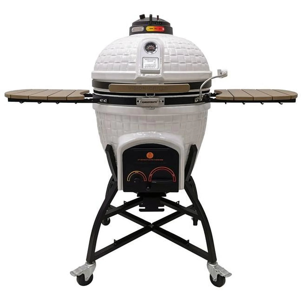 White Kamado Grill Y1938