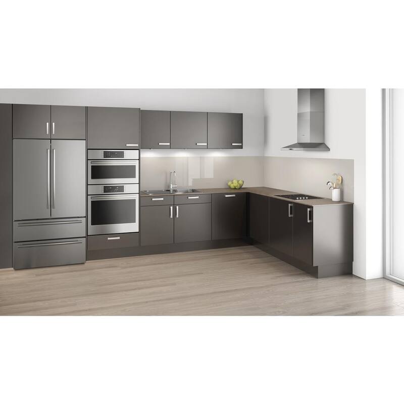 30 in Built-In Electric Convection Wall Oven and Microwave in Stainless Steel C810