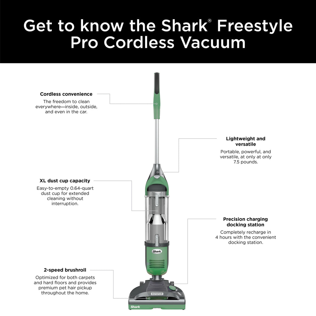 Cordless Vacuum with Charging Dock R115