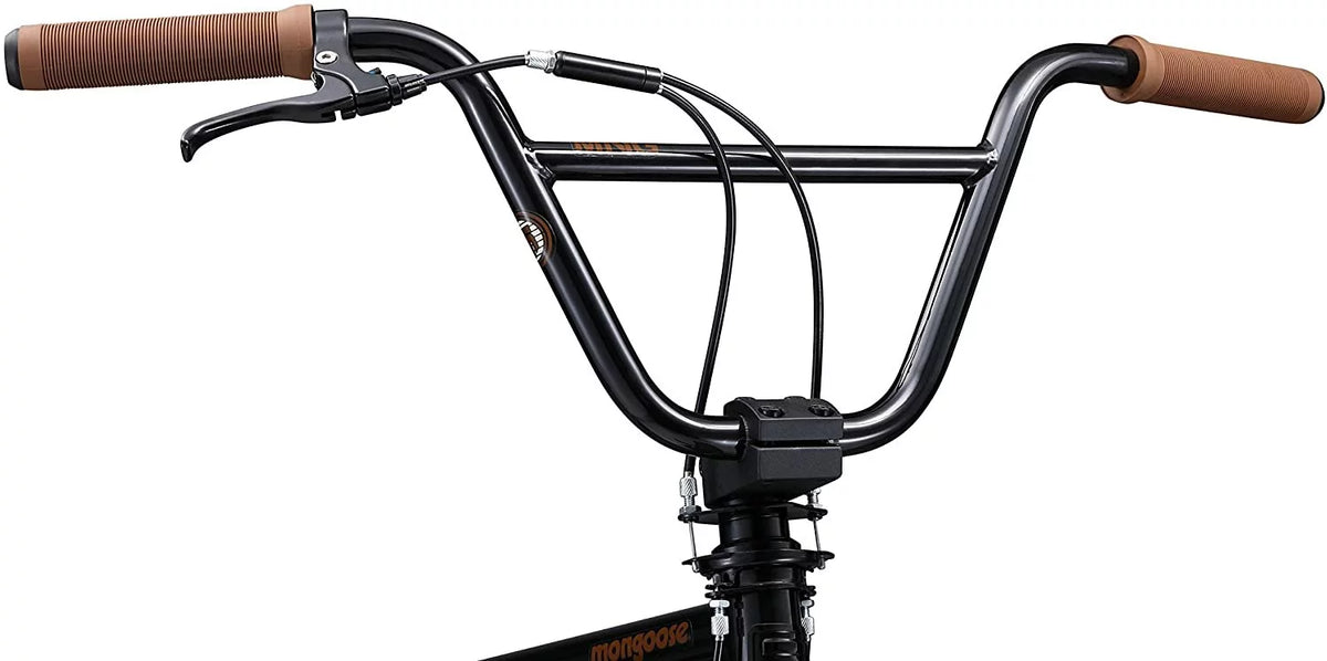 20-Inch Steel Frame Black BMX Bike I781