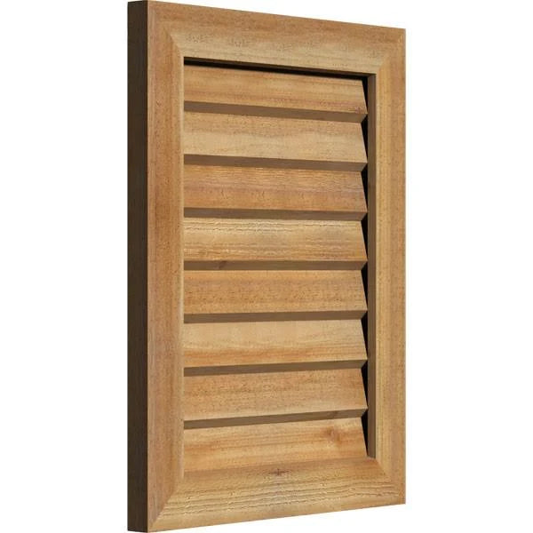 20x22 Vertical Gable Vent Unfinished Non-Functional H681