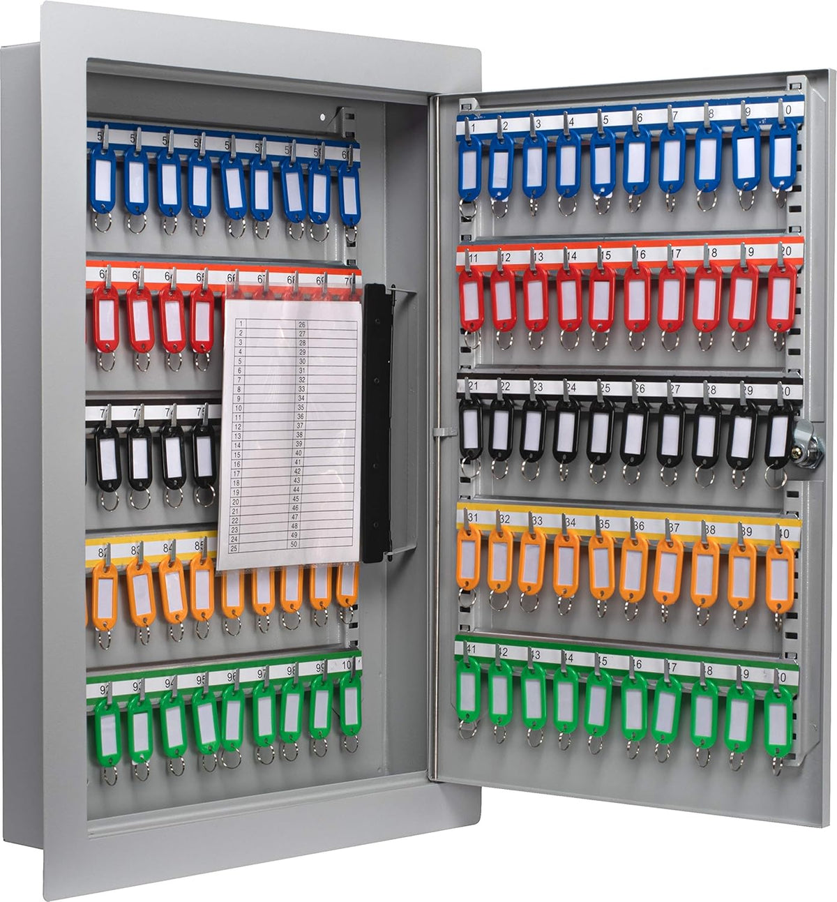 Gray Adjustable Key Cabinet Lock Box H261400