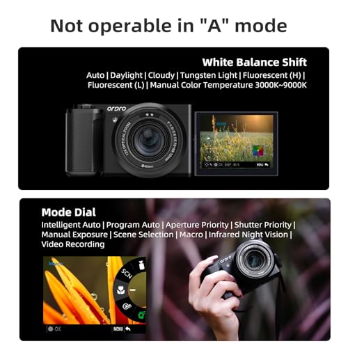 5K Mirrorless Camera 12x Optical Zoom C8981
