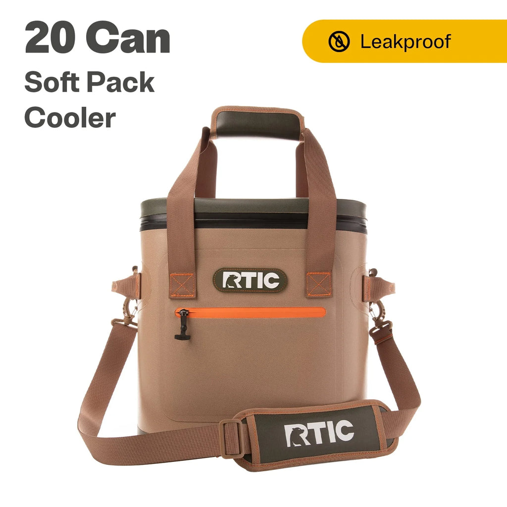 20 Can Soft Pack Cooler with Waterproof Zipper U778