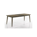 72" Wide Contemporary Rectangle Dining Table with Extension Leaf L59885