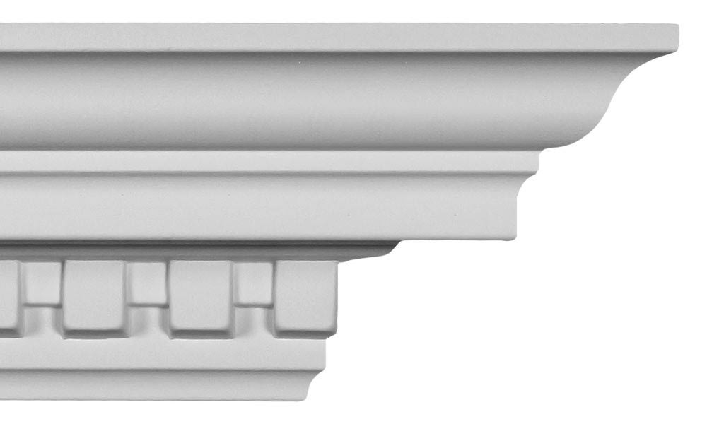 Plastic Polyurethane Crown Molding W349