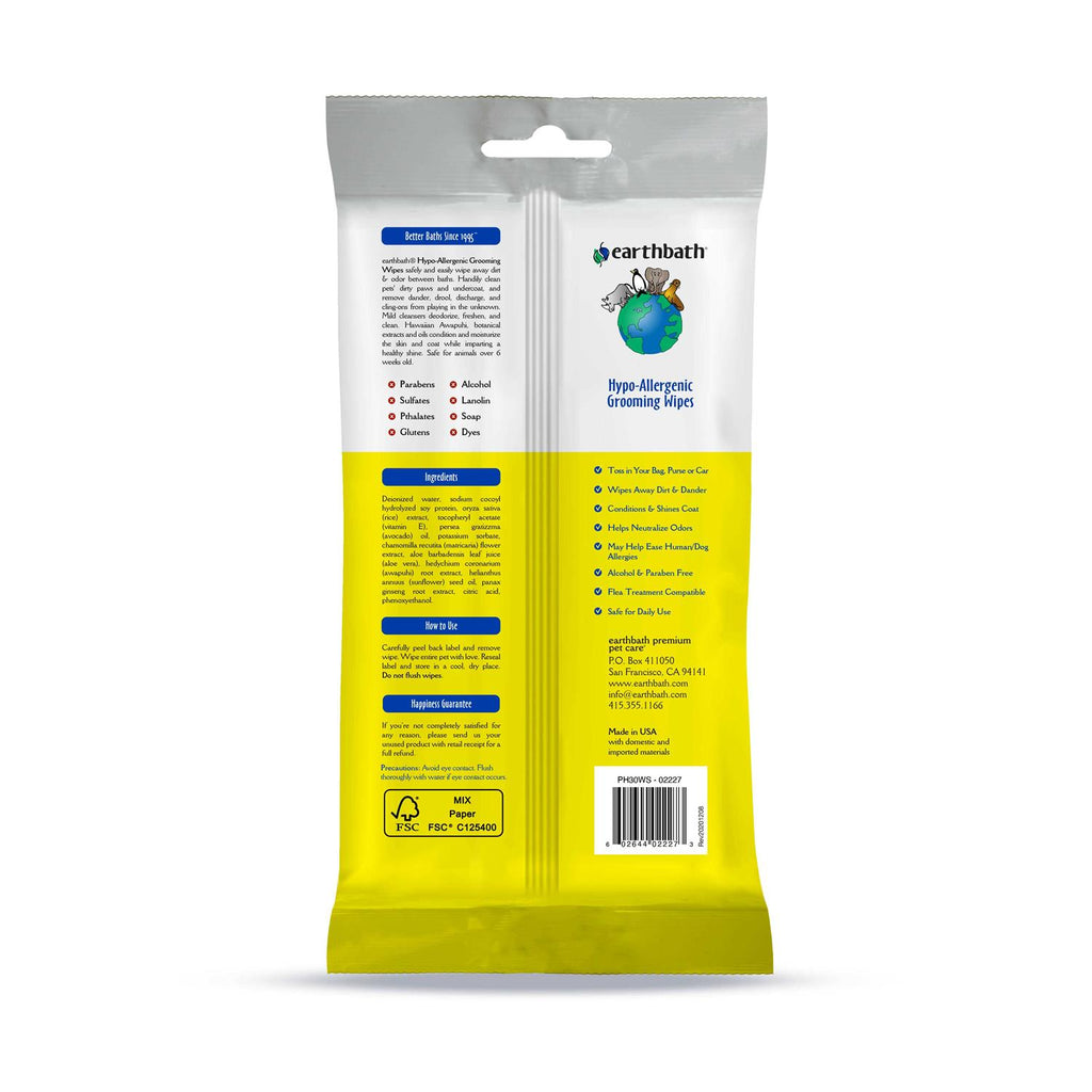 Hypo Allergenic Grooming Wipes J606810