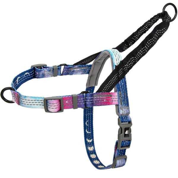 Reflective No Pull Dog Harness with Bungee Handle Y26970