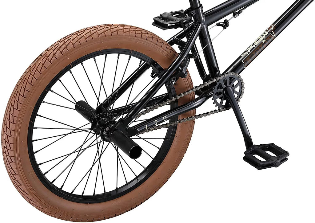 20-Inch Steel Frame Black BMX Bike I781