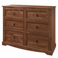 Wood Dresser 3+3 Drawers V92237