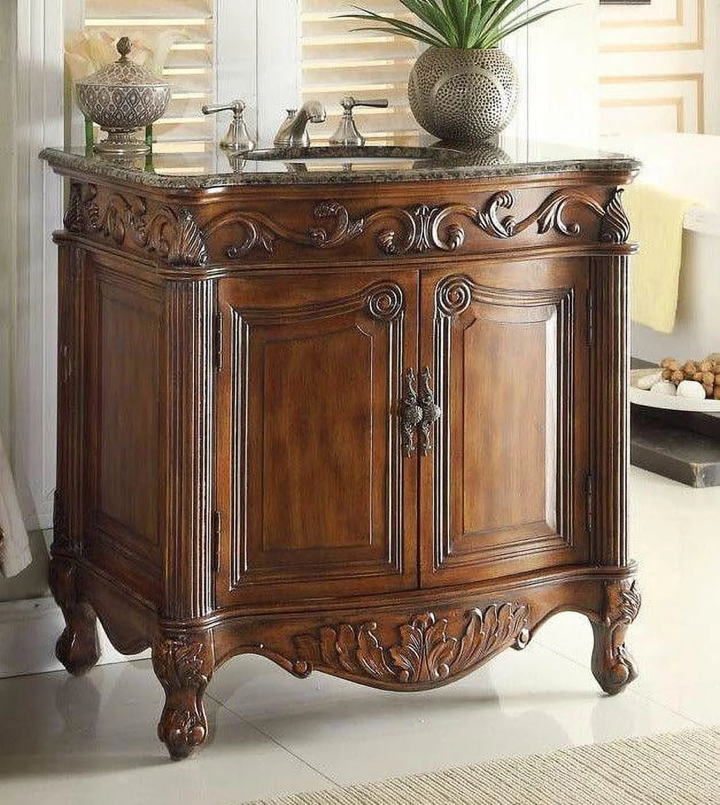 32" Brown Bathroom Vanity R40951