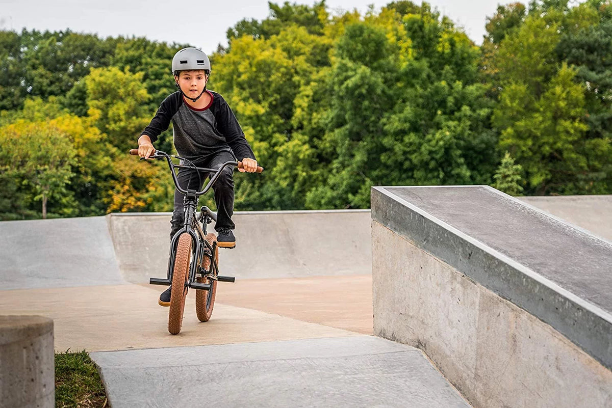 20-Inch Steel Frame Black BMX Bike I781