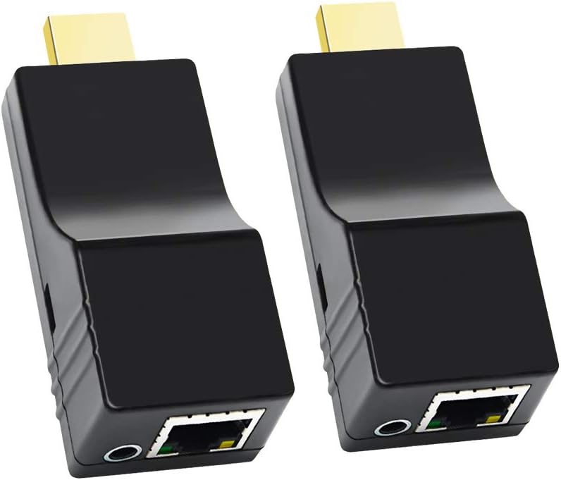 Mini 4K HDMI Extender Over Single CAT5e/CAT6 Cable with IR Remote N8997