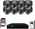 8 Channel 4K NVR 5MP Dome POE Security Camera System A849