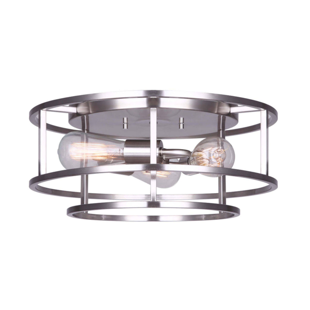 3 LT Flush Mount in Brushed Nickel U427