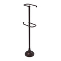 Free Standing Two Roll Toilet Tissue Stand Matte Black B35932