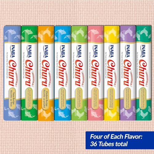 Grain-Free Lickable Creamy Cat Treat 0.5 oz 36 Tubes F60975