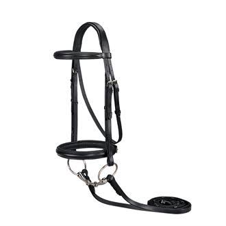 Black Dressage Bridle C865
