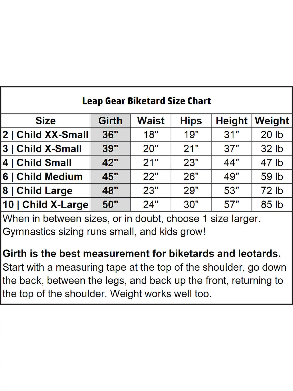 Gymnastics Leotard C5964