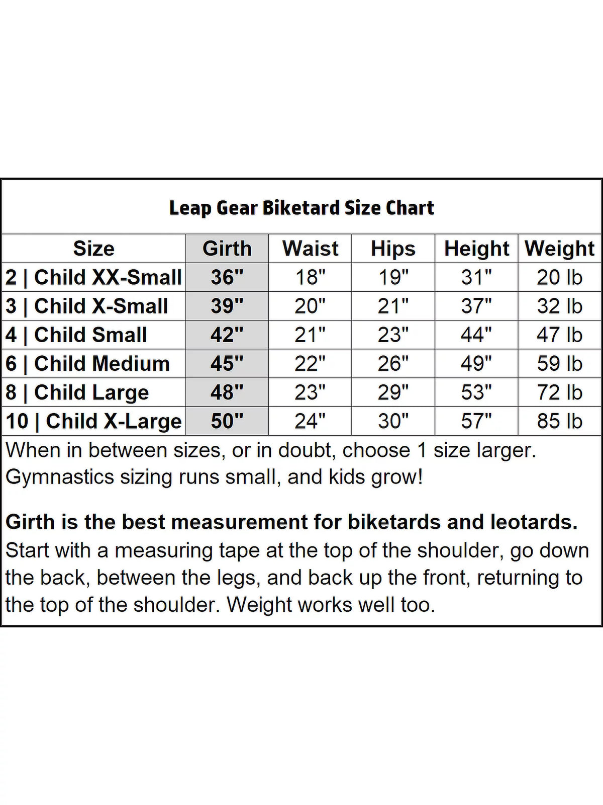 Gymnastics Leotard C5964