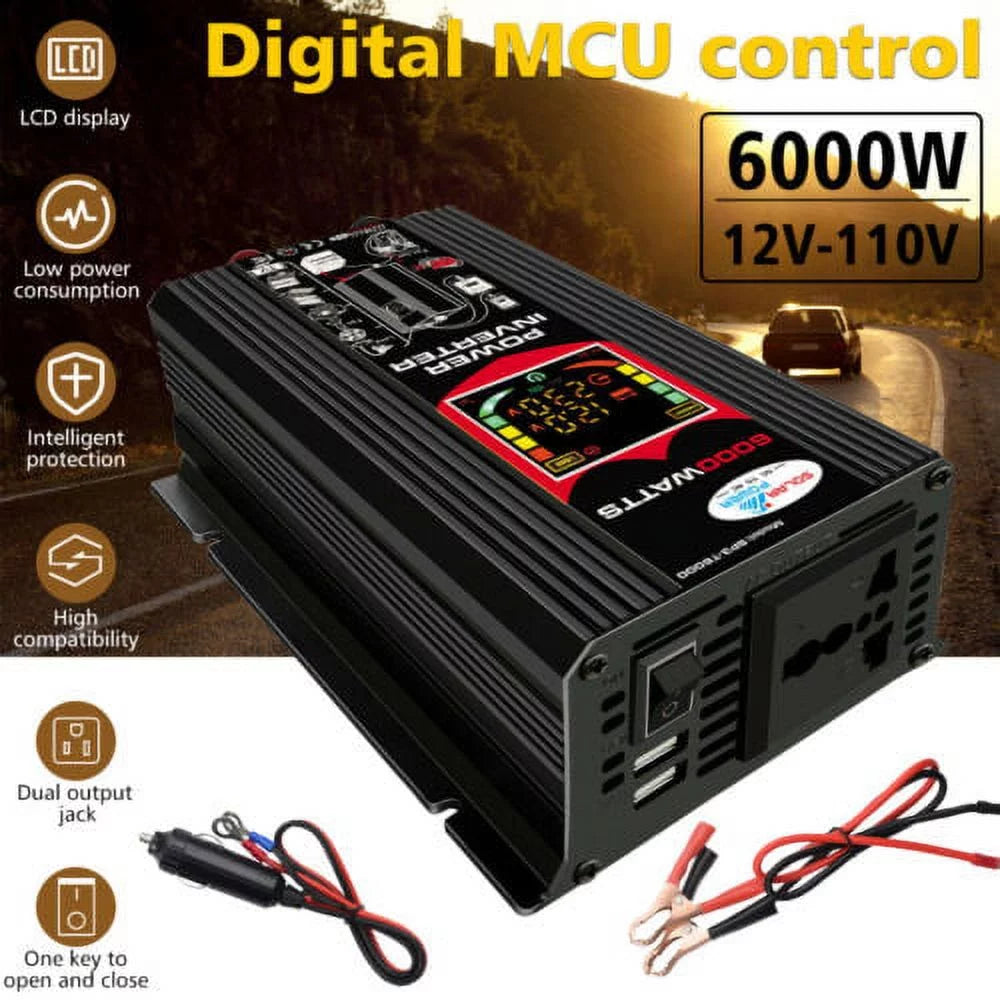 300W Solar Panel Kit with Controller and Power Inverter D9762