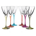 Multicolor Water Goblets Set of 6 S634