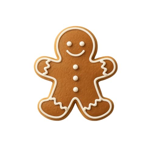 12 Pack Gingerbread Man Cookie Cutter Tin-Plated Steel E34713