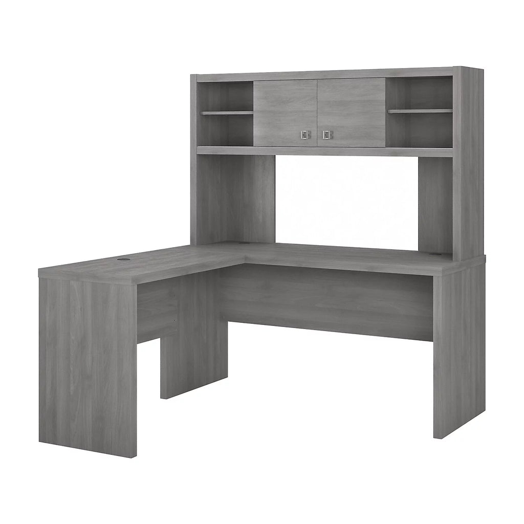 L Shaped Desk with Hutch S78252