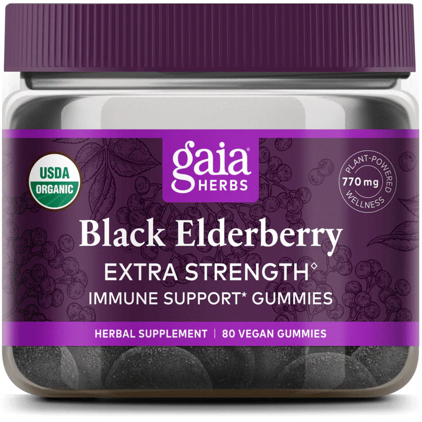 Black Elderberry Extra Strength 80 vgummies F648