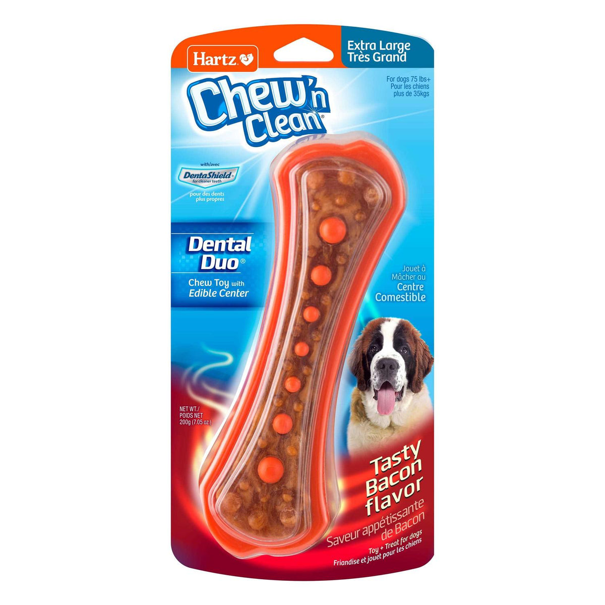 Chew 'n Clean Dental Duo Dog Toy V194663