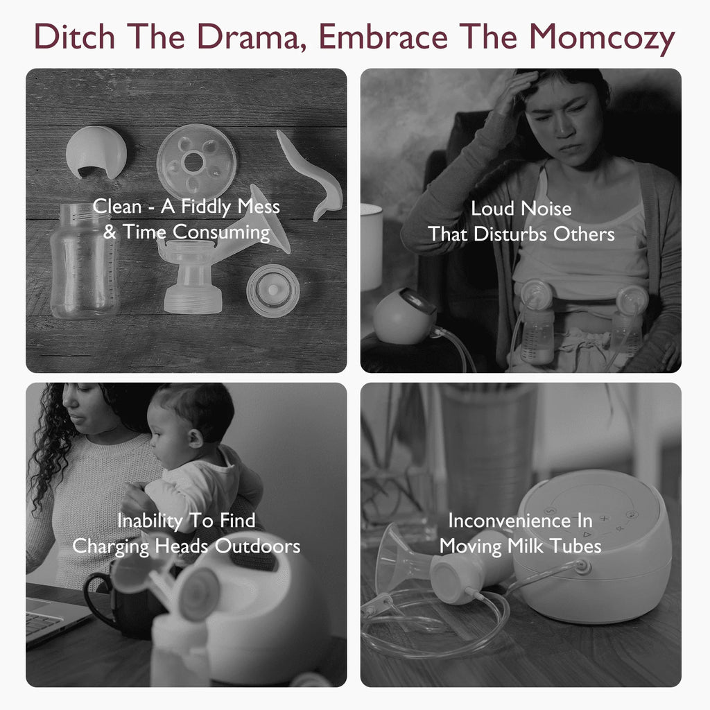 Hands Free Wearable Electric Breast Pump 24mm 2 Pack I7727