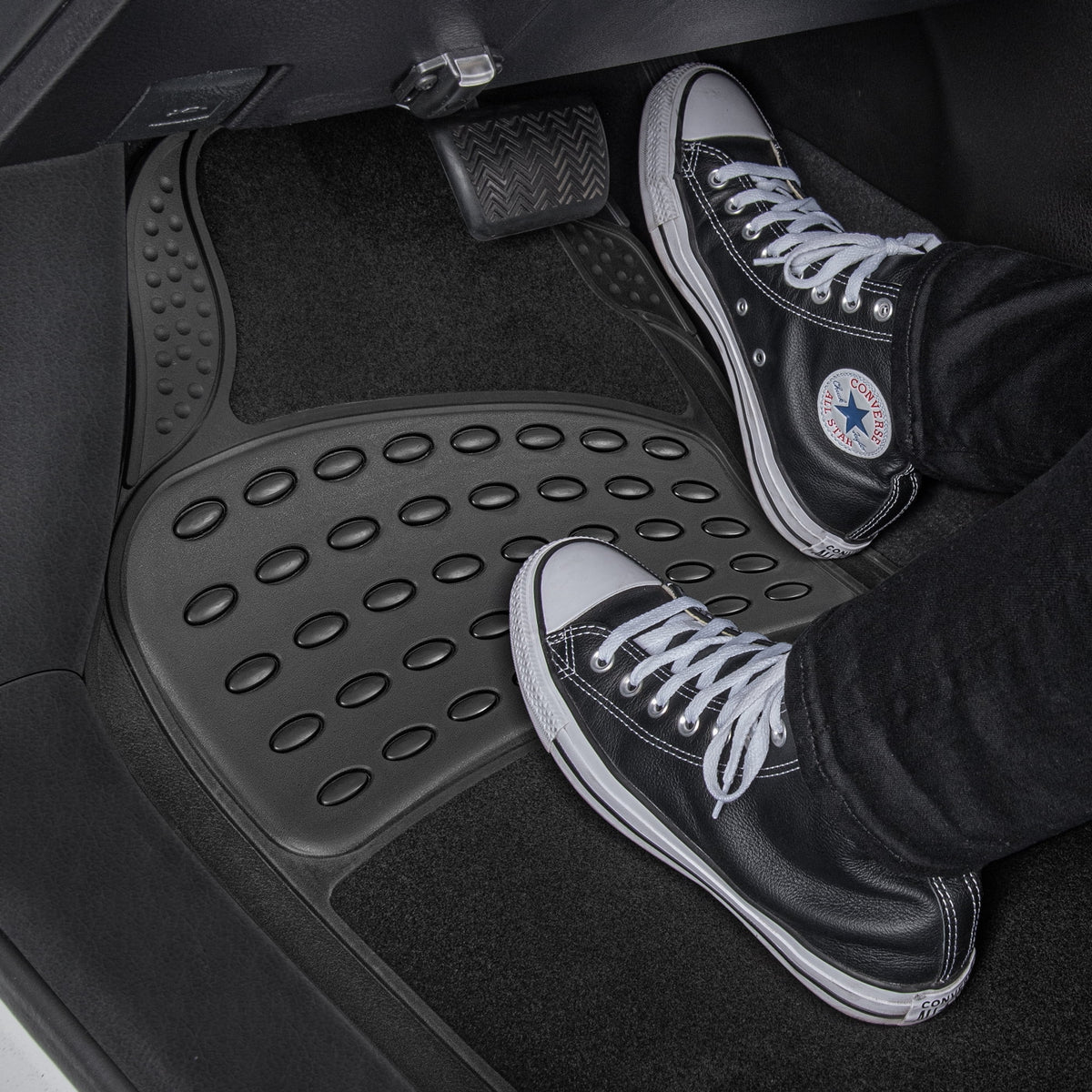 Universal Rubber & Carpet Floor Mats Set O4553