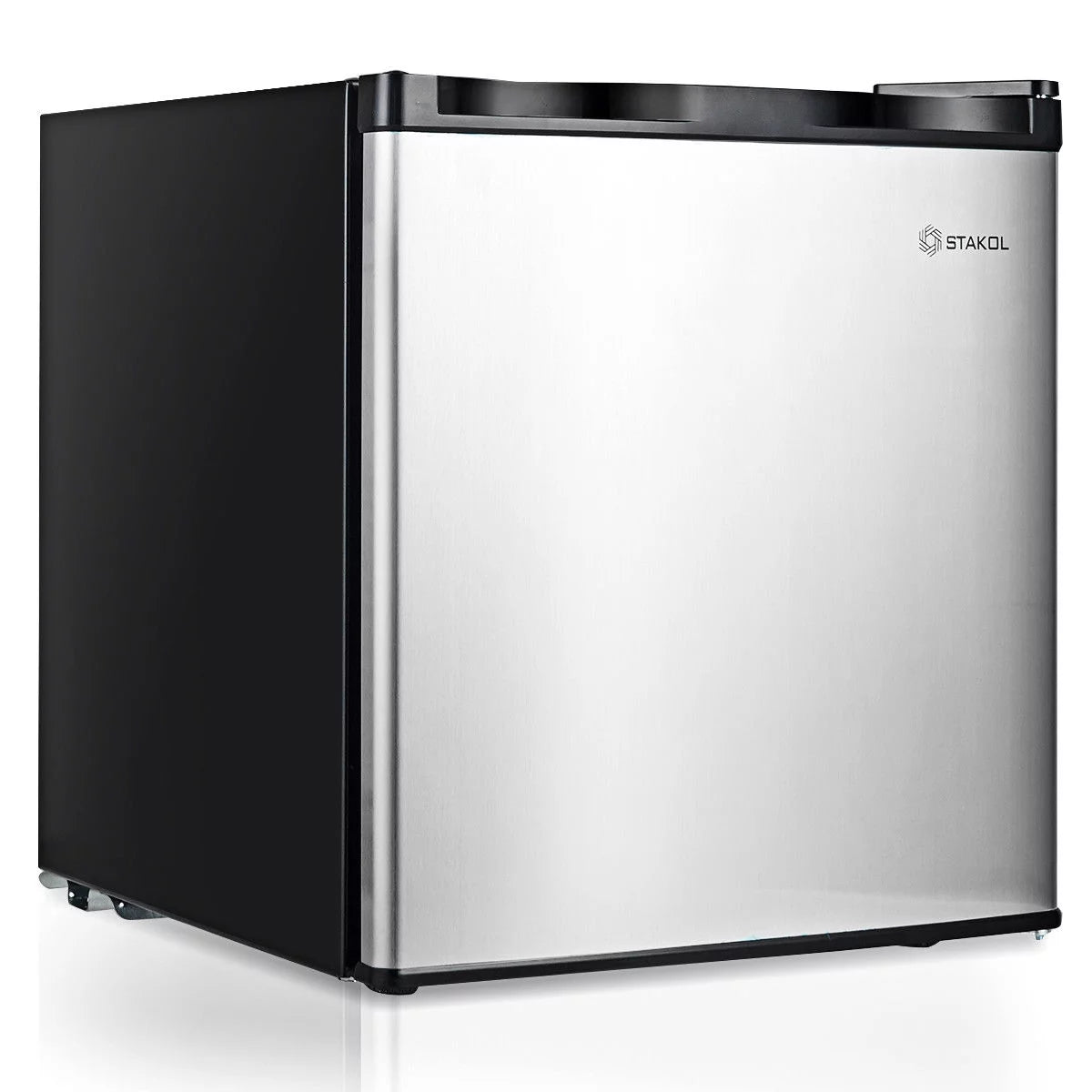 1.1 cu.ft. Compact Single Door Upright Freezer Stainless Steel E957