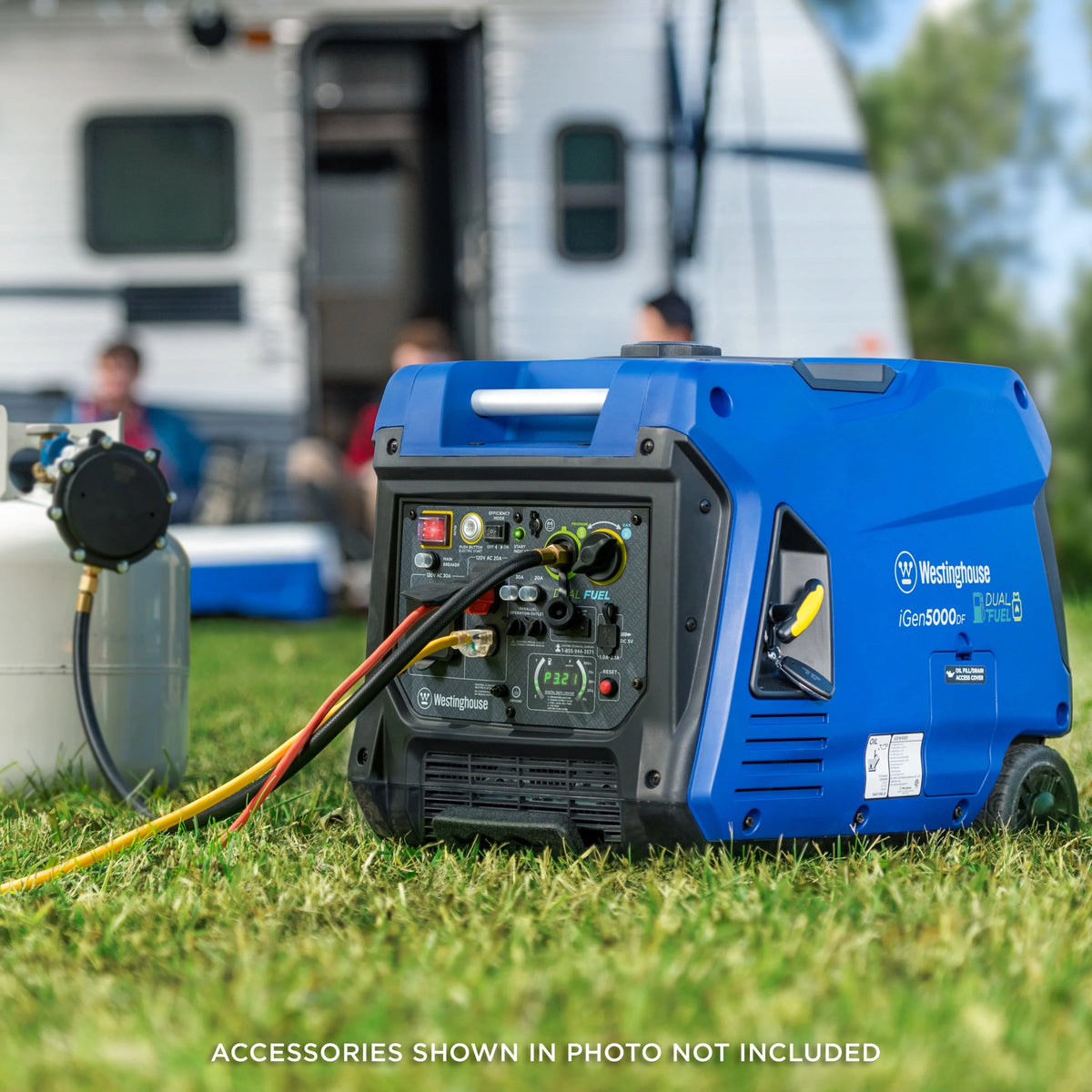 5000 Peak Watt Dual Fuel Portable Inverter Generator K5852